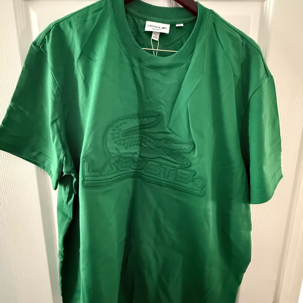Lacoste Men's Vibrant Green Tee